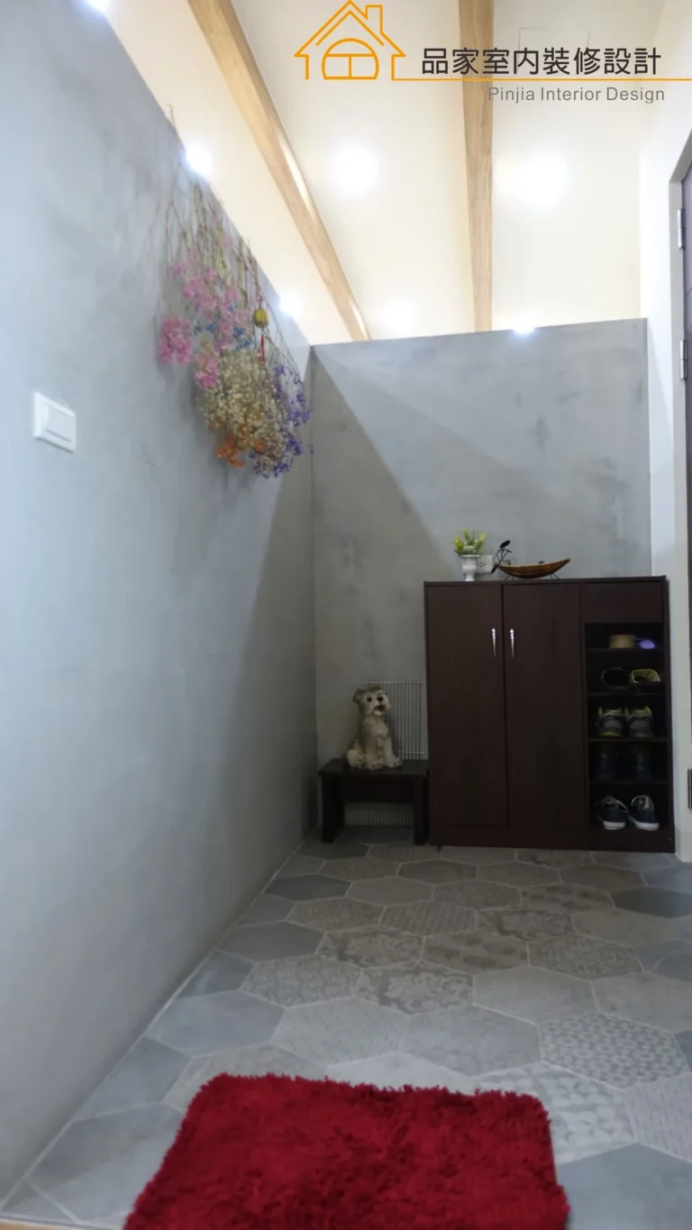 鼓山三路老屋翻新｜玄關
